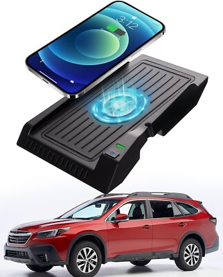 2020-2024 Subaru Outback For SUBARU Wireless Charger Phone Charging Pad  Center Console | Black | 1 Month Manufacturer Warranty