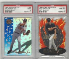 1997 Pinnacle Certified #146 Mirror Blue  Cal Ripken Psa  9 Mint