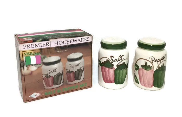 Premier Housewares Verona Juego de Sal y Pimienta Cocina Hogar Nuevo Foto 2 de 4