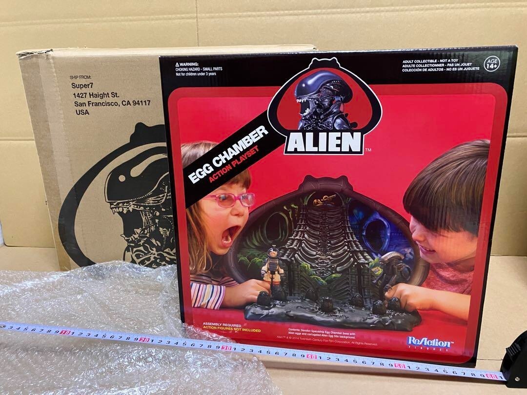 Alien egg chamber action playset Funko x Super7 ReAction Figures