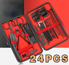 Women Men Manicure Pedicure Set Finger Toe Nail Clippers Scissors Grooming Kit