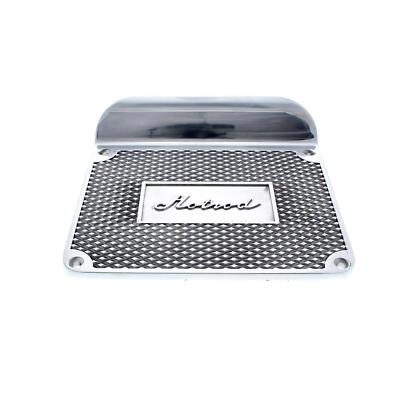 Speedway 91109806 Hotrod Polished Aluminum Diamond Style Step Plates 8-1/2'' x 7''