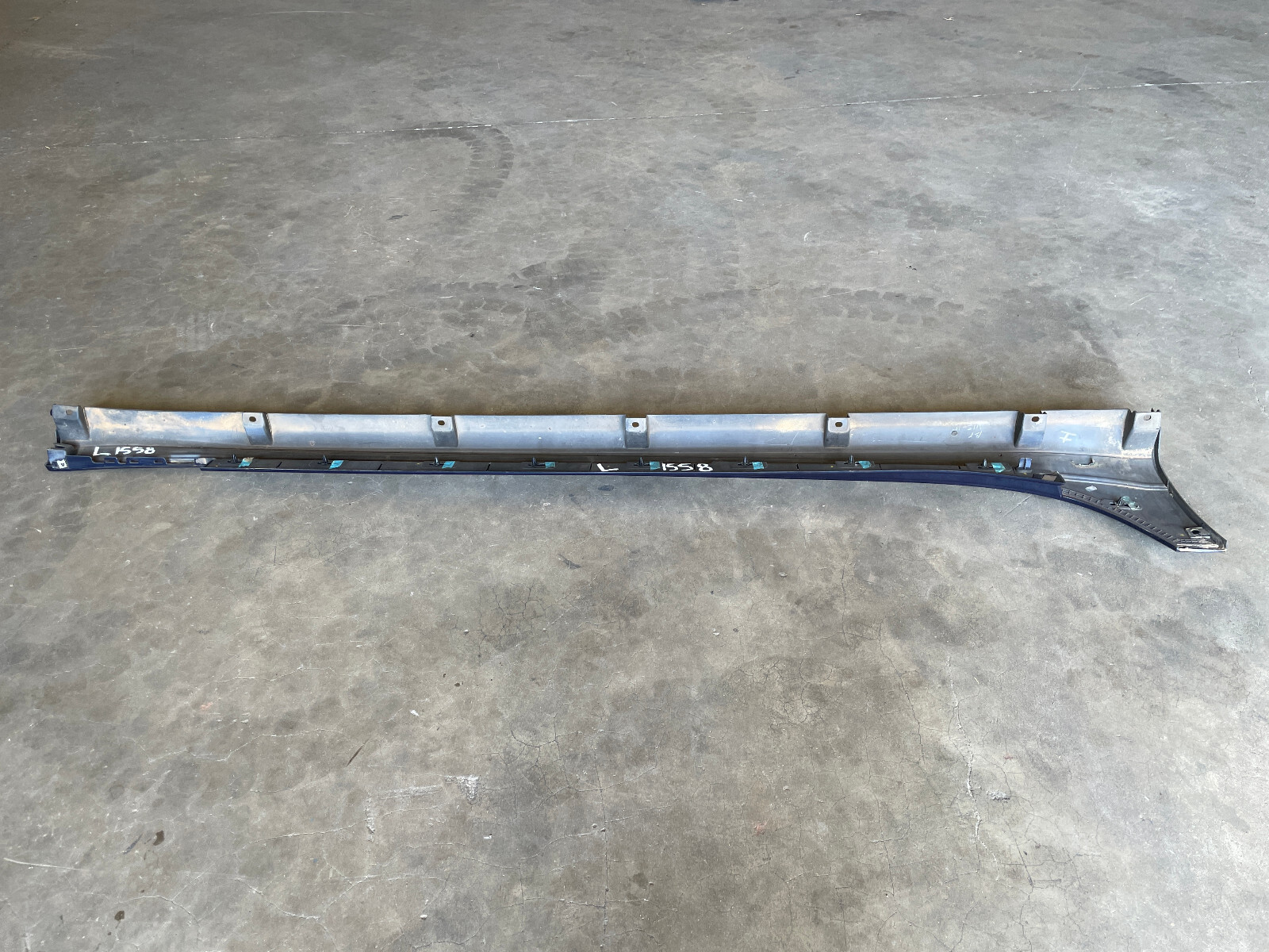 2014-2017 Maserati Ghibli S Left Side Skirt Rocker Panel Molding Blue 1558 OEM