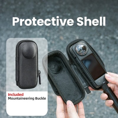 Hard Shell Protective Case Storage Bag For 360 X5 Camera Accessories Black