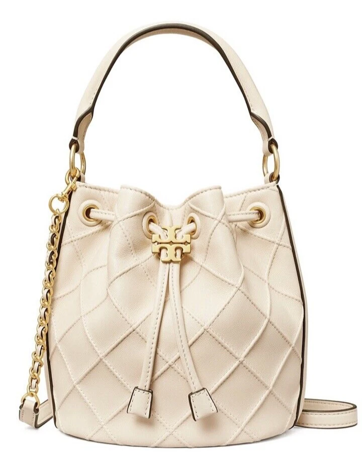 NWT! TORY BURCH thea Small Leather Bucket Bag