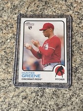 2022 Topps Heritage SSP Hunter Greene  Image Swap Card High Number 694 MT-NMT