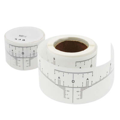 Medical Roll Ruler Sticker Disposable Eyebrow Ruler Sticker (50pcs/roll) | eBay Australia