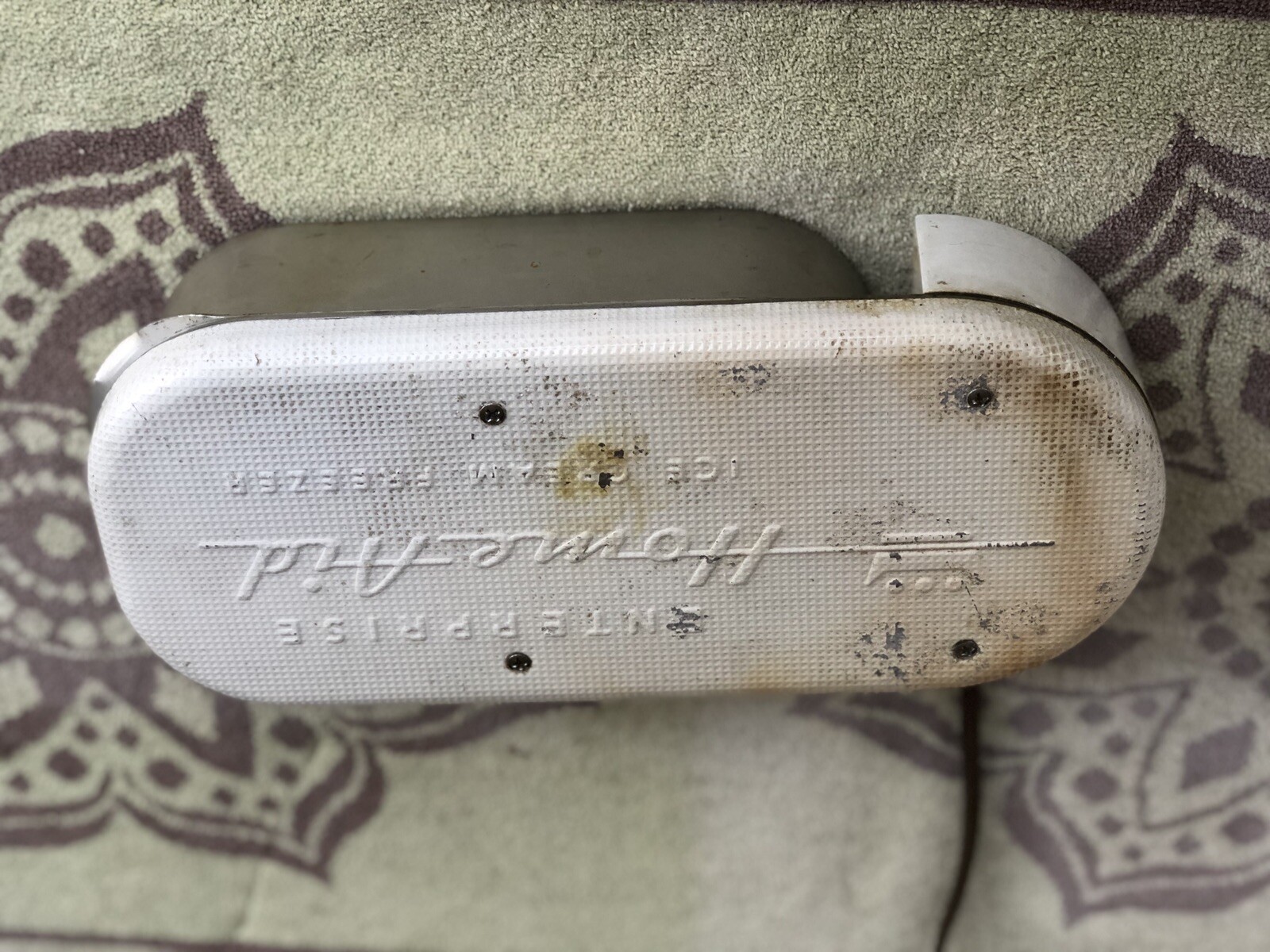 Vintage Enterprise HomeAid Electric Ice Cream Freezer Model 28 eBay