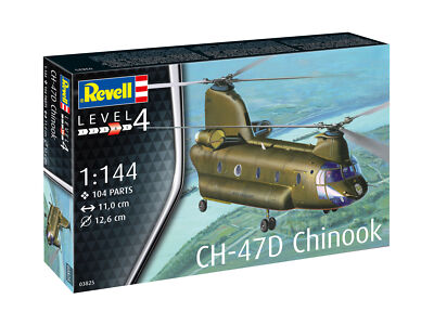 CH-47D Chinook Hubschrauber 1:144 Kunststoff Modell Kit Revell