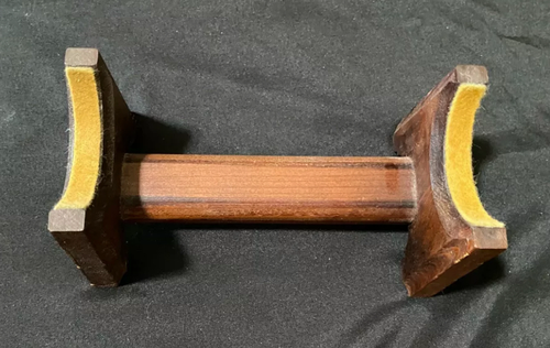 Double Wheel KALEIDOSCOPE *Signed* Janice Chesnik 1982 BRASS VTG TOY SCOPE Agate - Picture 5 of 11