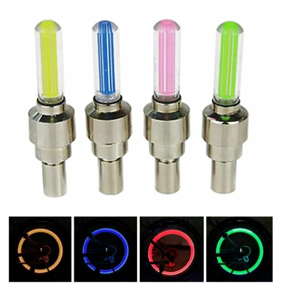 Motion activated led valve stem lights deals