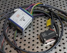 micro epsilon ue optoNCDT ILD-1420 laser displacement sensor w/ controller usb