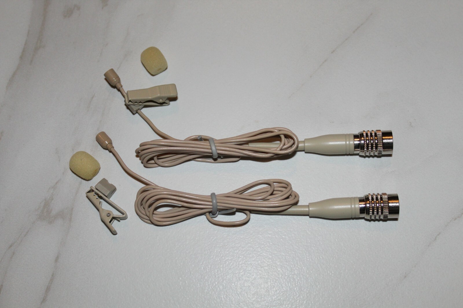 2 x Lavalier Lapel Microphones for Audio-Technica Wireless Transmitters *NEW*