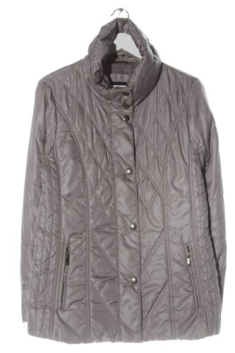 Parka Femme Taille EU 42 – Beige Clair/gris, Style Décontracté, Coupe Ajustée, Occasion Parfait état