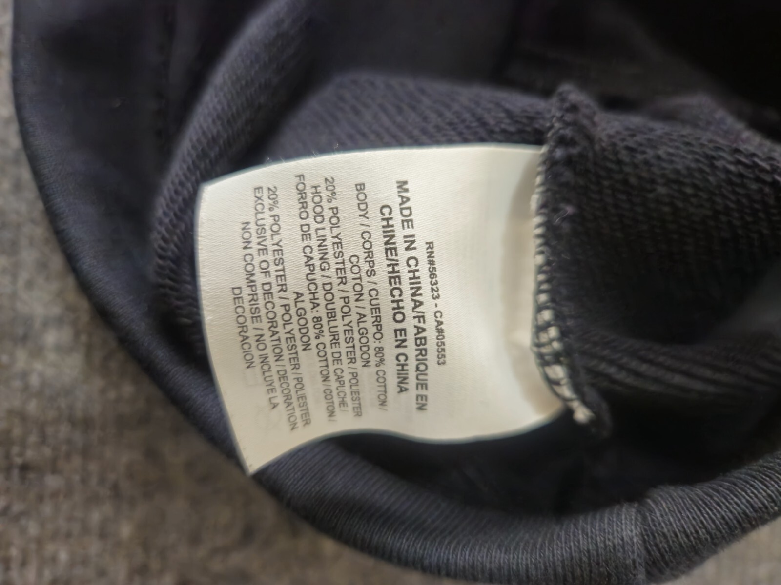 SACAI X NIKE Giacca Nike moderna full zip nera con cappuccio taglia L