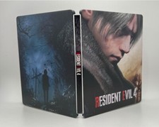 Resident Evil 4 V1 Custodia Steelbook G2 Personalizzata per PS4/PS5/Xbox (senza gioco) Nuova