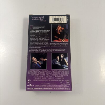 Fear VHS Mark Wahlberg, Reese Witherspoon, Alyssa Milano Universal