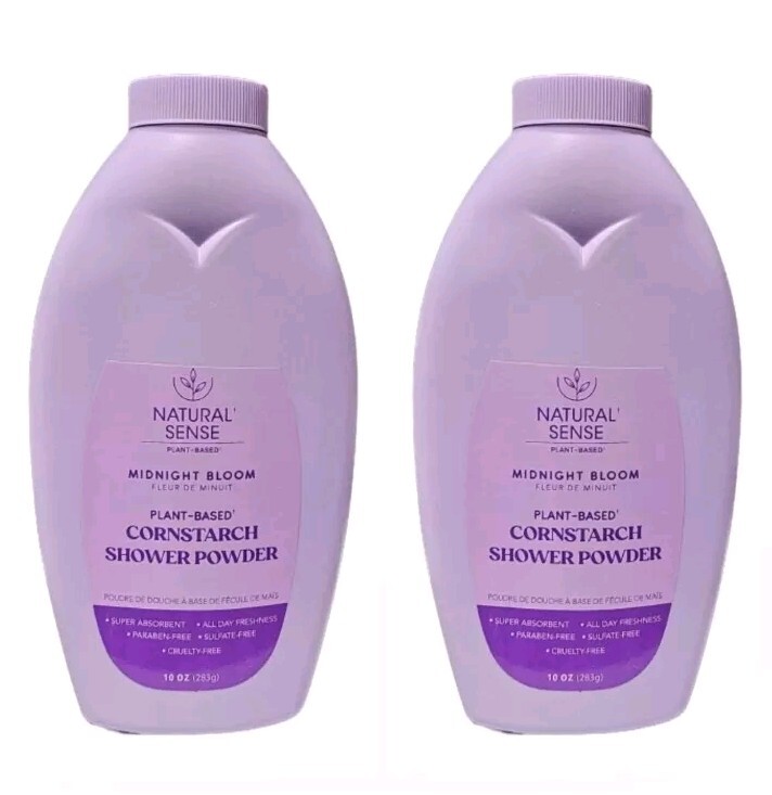 2 PACK Of Natural Sense Plant Based Midnight Bloom Shower