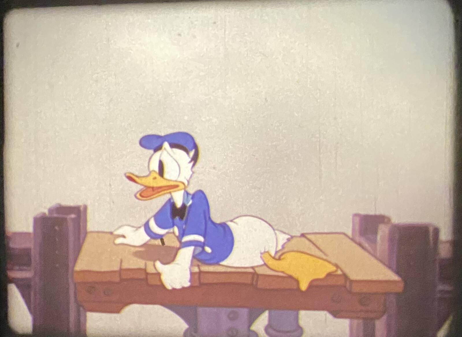 16mm Film DONALD DUCK “The Riveter” (1940) Disney Cartoon Technicolor