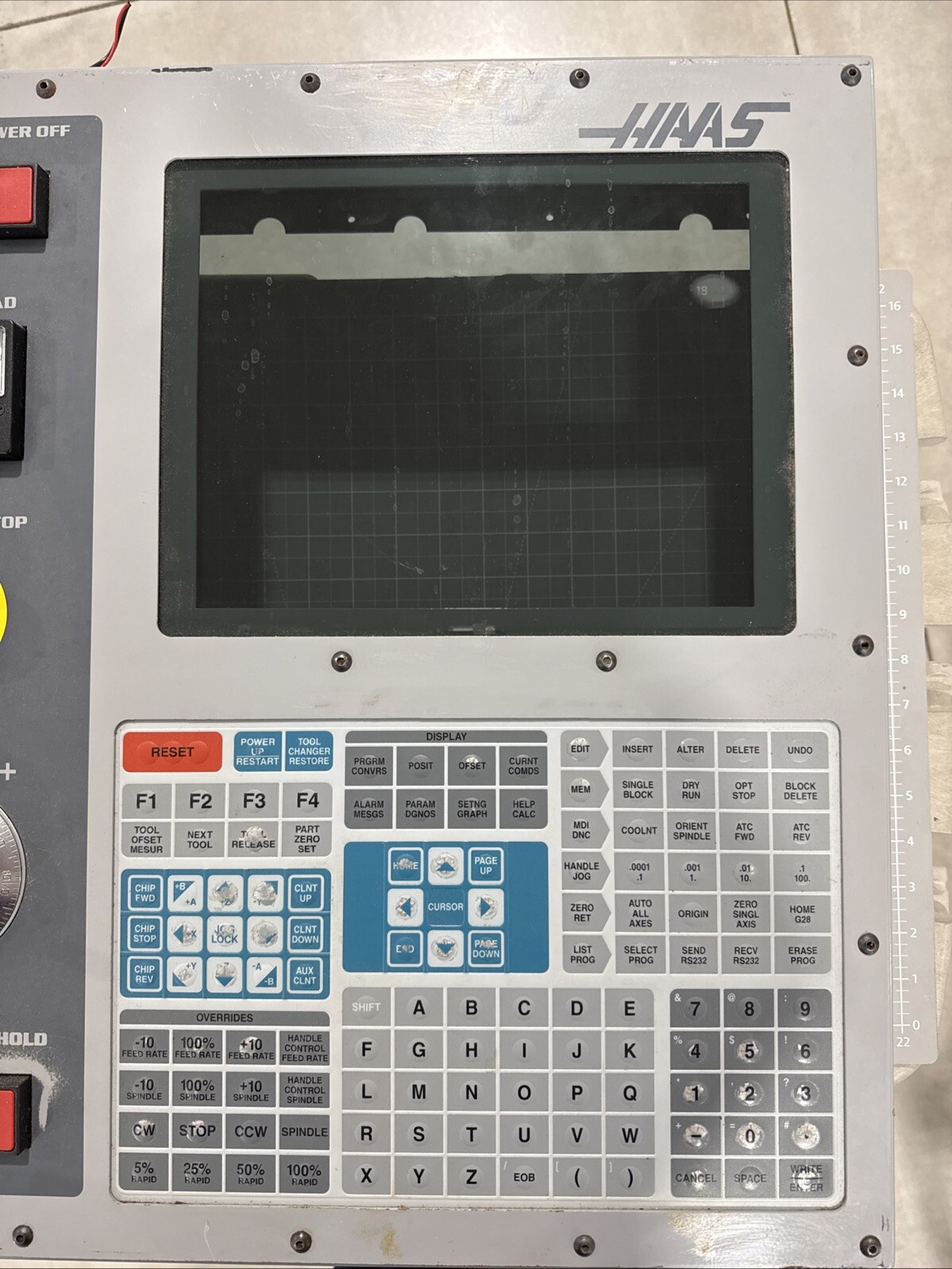 Haas Controller Accessory Haas Automation Control Simulation Panel Module Controller ...
