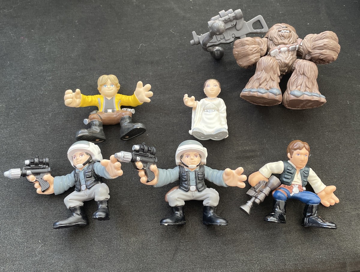 STAR WARS ミニチュアフィギュア 6種セット Lot Of 6 2006 Star Wars Hasbro LFL Mini Action Figures | eBay