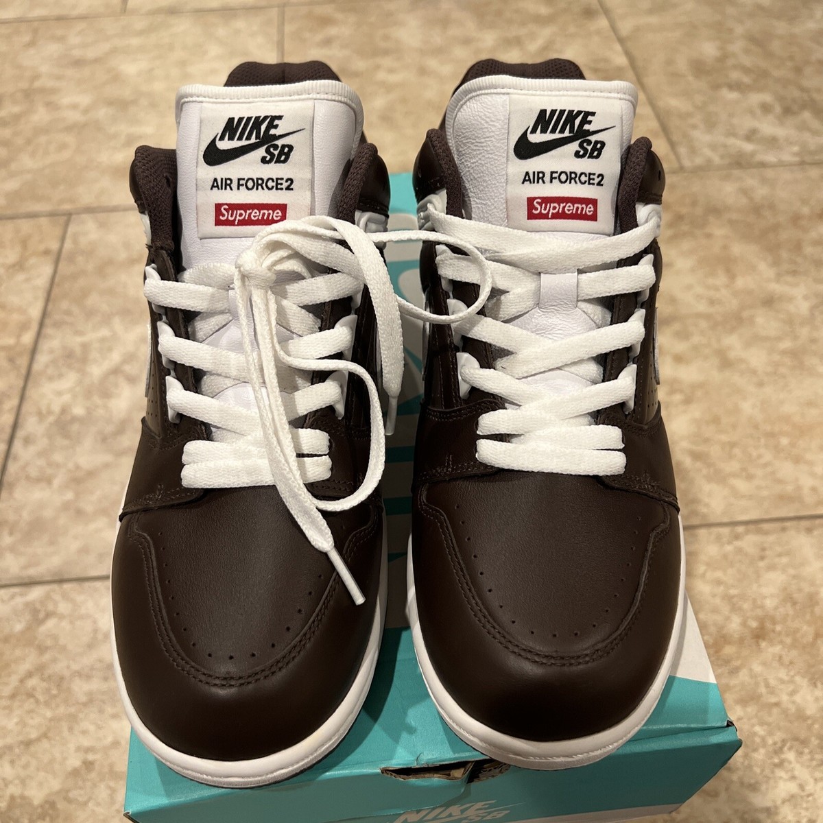 air force 2 supreme brown