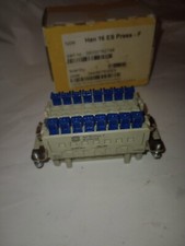NEW GENUINE HARTING 09330162748 HAN RECTANGULAR FEMALE 16 PIN 16A 500V ES PRESS