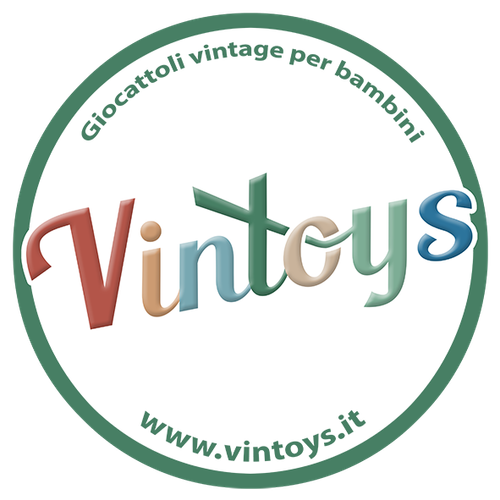 Triciclo Vintoys ITALICA BLU cavalcabile a spinta Vespa Design Classico Italiano