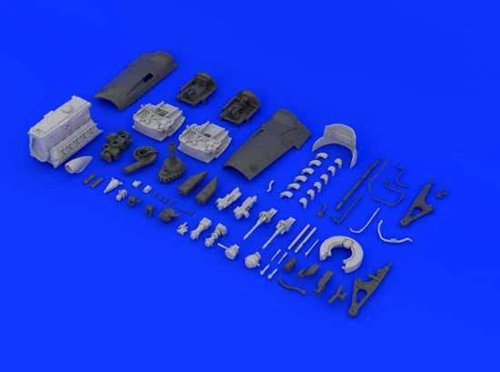 Eduard Brassin Messermitt Me Bf 109G-6 Moteur 1:32 NEU OVP TIPP 109 G Kit - Image 2 of 3