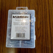 Fixman 75 piece hex bolts and nuts pack new