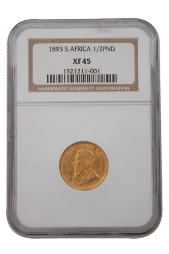 1947 (56) SPAIN 1 PESETA - NGC CERTIFIED XF 45 - FREE U.S.
