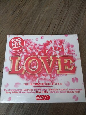 Various Artists : Love: The Ultimate Collection CD Box Set 5 discs 
