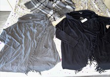 3 Chelsea & Theodore ,apt9 Woman’s Large Vest Shawl 2 Nwt