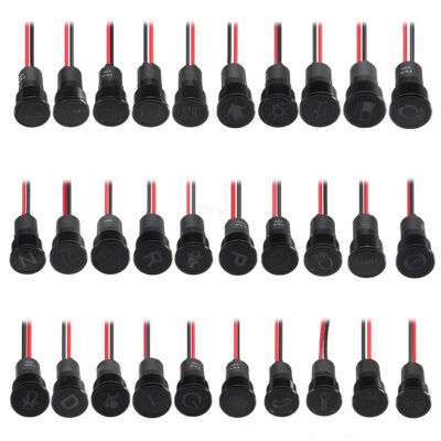 12-36V 8-16mm Armaturenbrett Warnleuchte Kontrollleuchte Universal Auto Boot