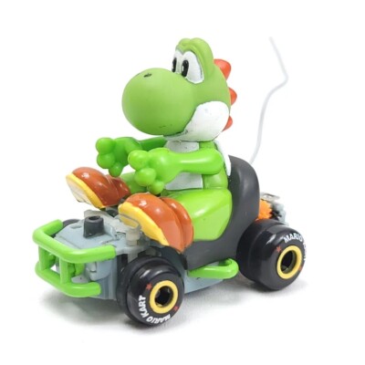 Tomy Bit Char-G Radio Control Car Super Mario Kart Yoshi UNTESTED Car Only