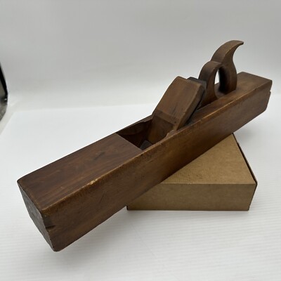 Vintage Wood Ohio Tool Co Plane Primitive Antique Tool 22  USA Farmhouse Decor