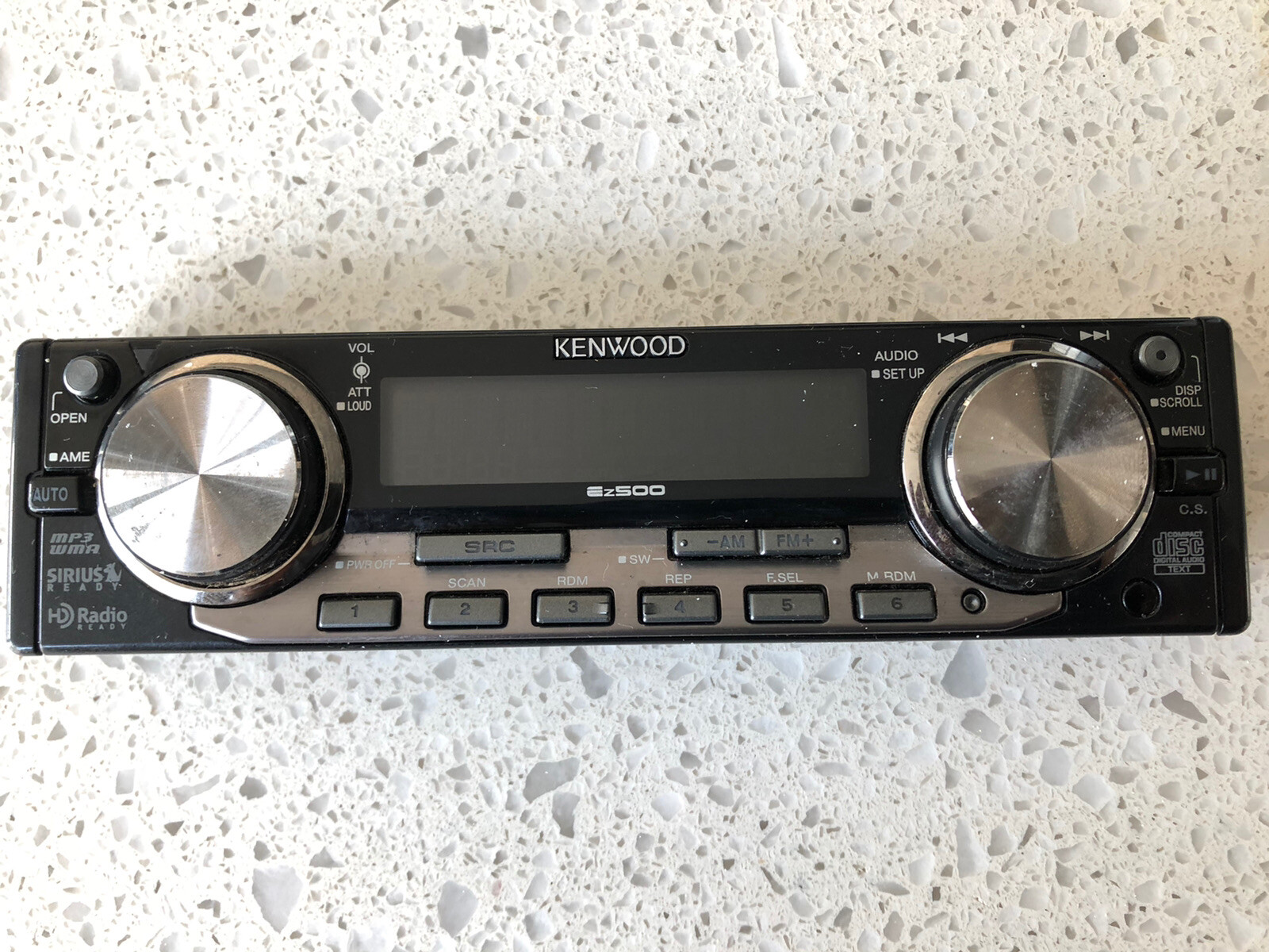 KENWOOD EZ500 CAR STEREO FACEPLATE KENWOOD EZ500 FACEPLATE ONLY OEM🟠 eBay