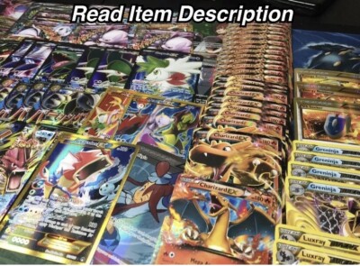 Pokemon Cards 5 Ultra Rare EX GX V VMAX Full Art Secret God Pack Great ...