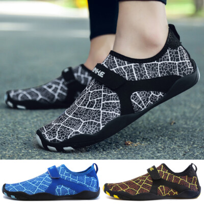 Water Shoes Mens Barefoot Quick Dry Aqua Yoga Socks Beach Swim Surf  Exercise US