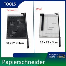 Hebelschneider A4 Papierschneider Papier Schneidemaschine Guillotine Foto