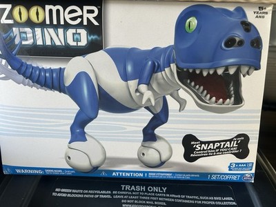 Spin Master Zoomer Dino SnapTail Interactive Electronic Dinosaur Toy, 5+ Years