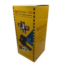Wolverine F2D 35mm Film to Digital Converter Stand-Alone Color LCD Red Box