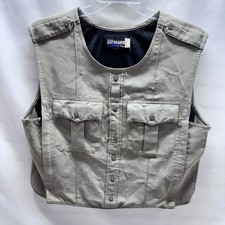 Blauer 8370 Polyester Armorskin Vest Carrier Men  s Large Tall SS Beige