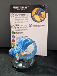 Heroclix Teenage Mutant Ninja Turtles Series 2 Renet Tilley #029 Super Rare!