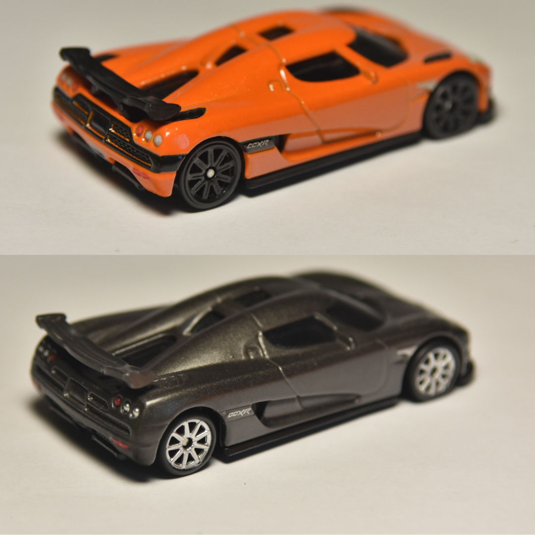 Mattel 1/55 Koenigsegg Fast Furious Orange Loose Limited Edition