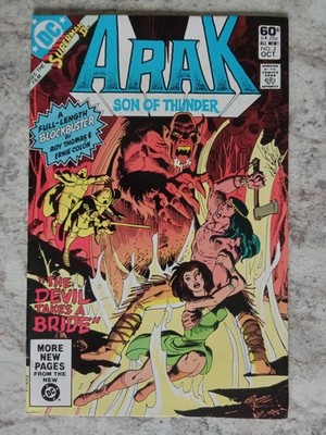Arak Son Of Thunder #2 1st Print FN+  DC Comics