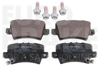 Eurobrake BremsbeläGe BremsklöTze FüR Honda Civic Viii Hatchback FN FK 1.8