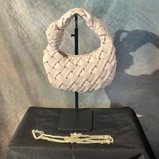 Urban Expressions Cream Woven Knot Handle Sho...