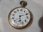 antique Hamilton Railroad pocket watch