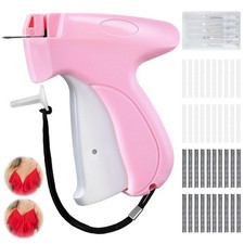 Pink and White Stitch for Clothes - Quick Stitch Sewing for Clothing Fixer In...